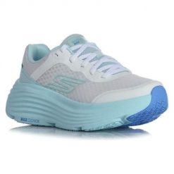 Buty do chodzenia damskie Skechers 129470WLB. Niebieskie buty do biegania Skechers, bez wzorów, z materiału, bez zapięcia, do biegania, skechers sport. Za 353.00 zł.