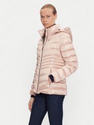 Geox Kurtka puchowa Zosma W4628Z T2843 F8320 Beżowy Regular Fit. Brązowe kurtki Geox, bez wzorów, z puchu, bez kaptura. Za 399.99 zł.