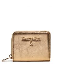 Patrizia Pepe Mały Portfel Damski 2Q0022/L041-Y442 Złoty. Żółte portfele Patrizia Pepe, bez wzorów, ze skóry. Za 379.99 zł.