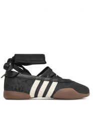 Adidas Baleriny Liberty London IH6916 Czarny. Czarne baleriny adidas, bez wzorów, z materiału, bez obcasa, bez zapięcia. Za 479.99 zł.