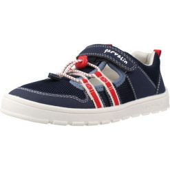 Sandały GARVALIN 252505G Niebieski. Niebieskie sandały GARVALIN, bez wzorów, z syntetyku, sportowe, bez obcasa, bez zapięcia. Za 231.99 zł.