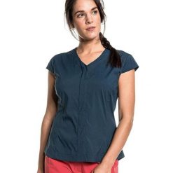 Koszula trekkingowa damska Schöffel Hohe Reuth. Niebieskie koszule Schöffel, bez wzorów, z elastanu, sportowe, bez kołnierzyka, bez ramiączek. W wyprzedaży za 181.00 zł.