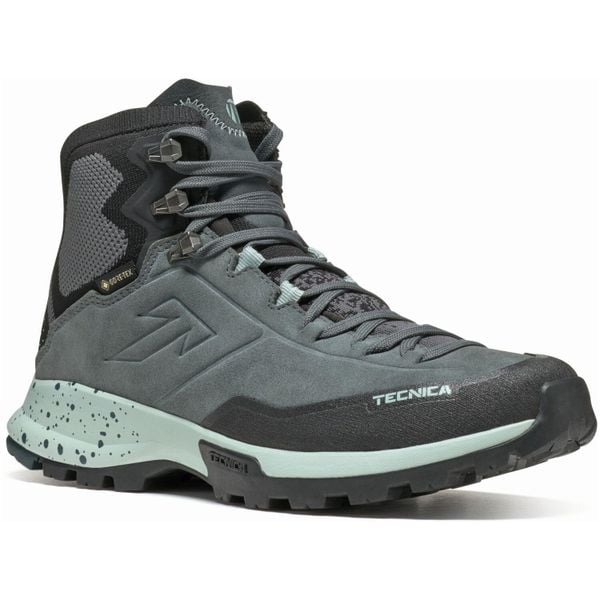Buty trekkingowe damskie Tecnica Forge Hike Mid Gtx. Szare buty trekkingowe Tecnica, z materiału, za kostkę, bez zapięcia. Za 512.78 zł.
