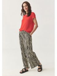 TATUUM Spodnie w kolorze kremowo-czarnym rozmiar: 42. Brązowe spodnie materiałowe Tatuum, bez wzorów, z materiału. Za 117.73 zł.