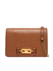 Elisabetta Franchi Torebka BS-09A-66E2-V300 Brązowy jasny. Brązowe listonoszki Elisabetta Franchi, bez wzorów, ze skóry, bez dodatków. Za 1,289.00 zł.
