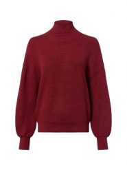 Msch Copenhagen sweter z dzianiny - MSCHMagnea Rachelle Kobiety Sztuczne włókno czerwony, M/L. Czerwone swetry MSCH Copenhagen, l, bez wzorów, z dzianiny, bez ramiączek. Za 179.95 zł.