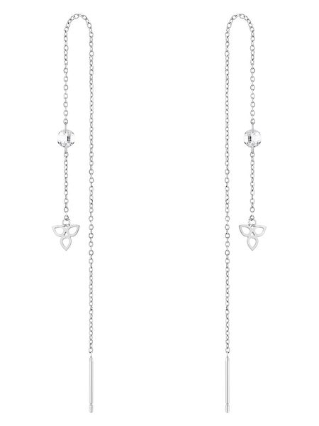 Tamaris Kolczyki z cyrkoniami rozmiar: onesize. Szare kolczyki Tamaris, z cyrkonią, ze stali. Za 86.99 zł.