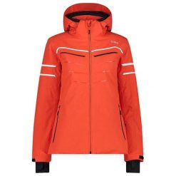 Kurtka Narciarska Protect Rozmiar XS Czerwony - 31W0216-C827. Czerwone kurtki narciarskie CMP, s, bez wzorów, z materiału, z kapturem, narciarskie. Za 572.00 zł.