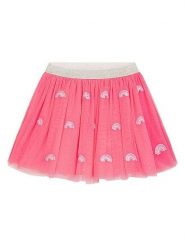 Danamade Spódnica "Milla" w kolorze różowo-srebrnym rozmiar: 146. Różowe spódnice Danamade, bez wzorów, mini. Za 82.99 zł.