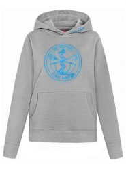 Derbe Bluza w kolorze szarym rozmiar: XS. Szare bluzy Derbe, xs, bez wzorów, z bawełny, bez ramiączek, z kapturem. Za 101.94 zł.