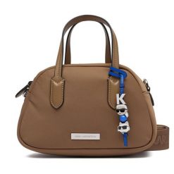 Torebka KARL LAGERFELD. Brązowe torebki klasyczne KARL LAGERFELD, bez wzorów, klasyczne, bez dodatków. Za 779.99 zł.