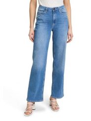 BETTY & CO Dżinsy - Regular fit - w kolorze niebieskim rozmiar: 38. Niebieskie jeansy Betty & Co, z aplikacjami, ze skóry. Za 140.20 zł.