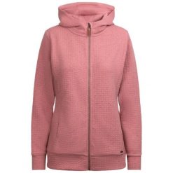 Trespass Winnie - Damska codzienna bluza z kapturem JasnoMulberry Marl. Czerwone bluzy Trespass, s, bez wzorów, z materiału, z kapturem, trekkingowe. Za 160.35 zł.