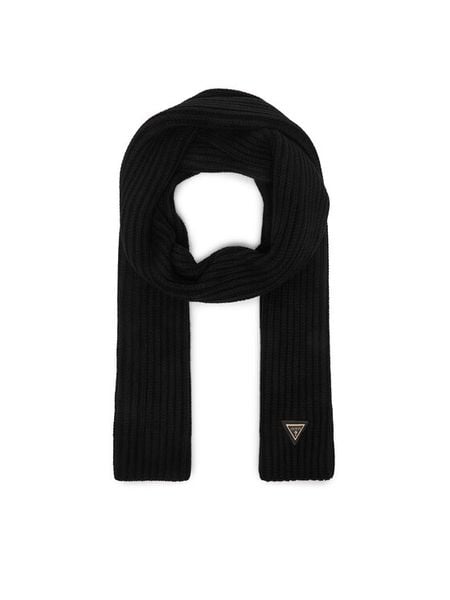 Guess Szalik AW5624 VIS03 Czarny. Czarne szaliki i kominy Guess, z aplikacjami, z wiskozy. Za 234.99 zł.