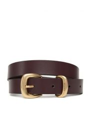 Calvin Klein Pasek Damski Sarah 2 Piece Logo Buckle Belt LV04K7012G Brązowy. Brązowe paski Calvin Klein, bez wzorów, ze skóry. Za 199.99 zł.