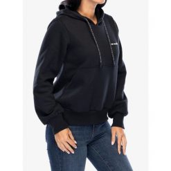Bluza z kapturem damska Columbia Marble Canyon Hoodie. Czarne bluzy Columbia, l, bez wzorów, sportowe, bez ramiączek, z kapturem. Za 235.99 zł.