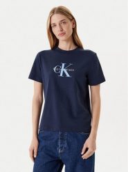 Calvin Klein Jeans T-Shirt Hero Classic LV047B865G Granatowy Regular Fit. Niebieskie t-shirty Calvin Klein Jeans, xxl, bez wzorów, z bawełny, bez kołnierzyka, bez ramiączek. Za 219.99 zł.
