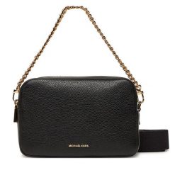 Torebka MICHAEL Michael Kors. Czarne listonoszki MICHAEL Michael Kors, bez wzorów, bez dodatków. Za 559.99 zł.