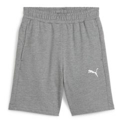 Szorty dla dzieci Puma TeamGoal. Szare szorty Puma, bez wzorów, sportowe. Za 163.00 zł.