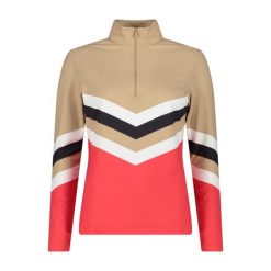 Golf damska turystyczne CMP 34L4216. Brązowe swetry CMP, l, bez wzorów, sportowe, bez ramiączek. Za 382.50 zł.