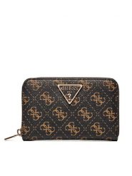 Guess Duży Portfel Damski SWQE85 00140 Brązowy. Brązowe portfele Guess, z aplikacjami, ze skóry. Za 159.99 zł.