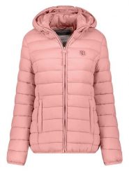 Geographical Norway Kurtka pikowana w kolorze jasnoróżowym rozmiar: XXL. Różowe kurtki Geographical Norway, xxl, bez wzorów, bez kaptura. Za 158.47 zł.