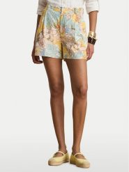 LAUREN RALPH LAUREN Szorty materiałowe 200P10134001 Kolorowy Relaxed Fit. Szorty Lauren Ralph Lauren, bez wzorów, ze lnu. Za 859.99 zł.