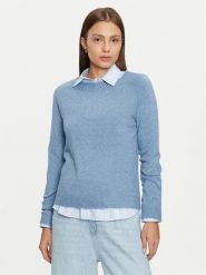 ONLY Sweter Rica 15204279 Niebieski Regular Fit. Niebieskie swetry ONLY, xs, bez wzorów, z syntetyku, bez ramiączek. Za 139.99 zł.