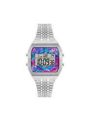 Adidas Zegarek Digital Two AOST24557 Srebrny. Szare, cyfrowe zegarki adidas, srebrne. Za 399.99 zł.