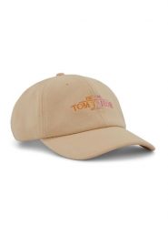 Tom Tailor Czapka w kolorze beżowym rozmiar: onesize. Brązowe czapki z daszkiem Tom Tailor, bez wzorów. Za 26.31 zł.