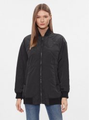 Weekend Max Mara Kurtka bomber Norel 2415481051 Czarny Relaxed Fit. Czarne kurtki Weekend Max Mara, bez wzorów, z syntetyku, bez kaptura. Za 1,549.00 zł.