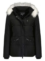 Geographical Norway Parka "Chester" w kolorze czarnym rozmiar: 152. Czarne płaszcze Geographical Norway, bez wzorów, bez kaptura. Za 171.68 zł.