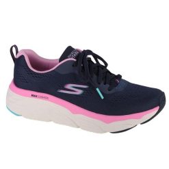 Buty do biegania damskie, Skechers Max Cushioning Elite. Niebieskie buty do biegania Skechers, bez wzorów, bez zapięcia, do biegania, skechers sport. Za 219.99 zł.