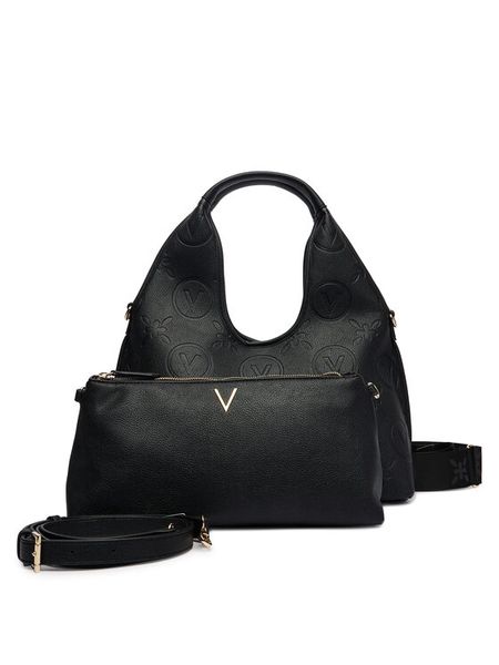 Valentino Torebka Samba Re VBS8ZG02 Czarny. Czarne torebki klasyczne Valentino, bez wzorów, ze skóry, bez dodatków. Za 418.99 zł.