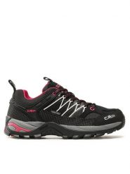 CMP Trekkingi Rigel Low Wmn Trekking Shoes Wp 3Q54456 Czarny. Czarne buty trekkingowe CMP, z materiału, bez zapięcia. Za 379.99 zł.