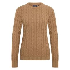 Sweter damski HV Polo Tally. Białe swetry HV POLO, xl, bez wzorów, z bawełny, bez ramiączek. Za 361.50 zł.