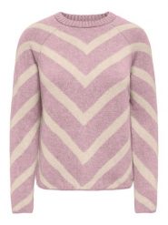 ONLY Sweter w kolorze jasnoróżowym rozmiar: XS. Różowe swetry ONLY, xs, bez wzorów, bez ramiączek. Za 89.95 zł.