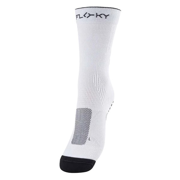 Skarpetki Floky Run Up Średnie Dorosłych. Białe skarpetki FLOKY, z aplikacjami, z materiału. Za 201.99 zł.