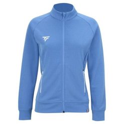 Damska bluza dresowa Tecnifibre Team. Niebieskie bluzy TECNIFIBRE, bez wzorów, z dresówki, sportowe, bez ramiączek, bez kaptura. Za 198.00 zł.