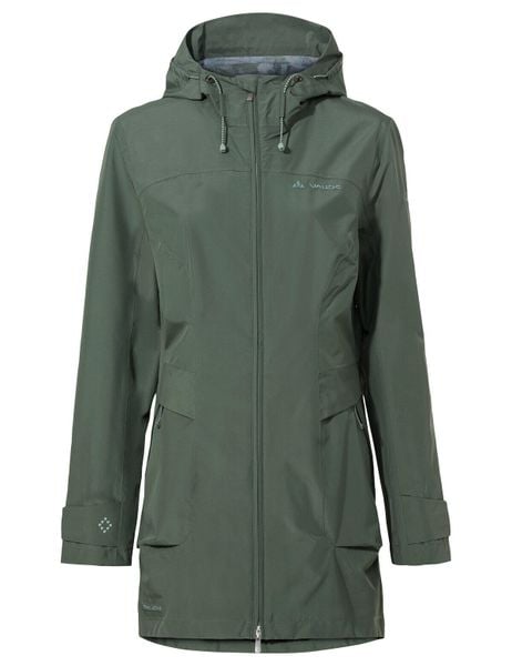 Parka dla kobiet VAUDE Skomer II. Zielone płaszcze Vaude, l, bez wzorów, z materiału, bez kaptura. Za 1,029.00 zł.