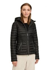 CARTOON Kurtka pikowana w kolorze czarnym rozmiar: 44. Czarne kurtki Cartoon, bez wzorów, bez kaptura. Za 113.99 zł.