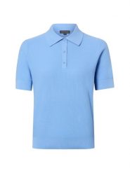 Franco Callegari koszulka polo z dzianiny Kobiety Bawełna niebieski, L. Niebieskie t-shirty sportowe Franco Callegari, l, bez wzorów, z bawełny, bez ramiączek. Za 199.95 zł.