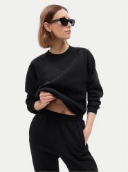 Gap Bluza 765585-08 Czarny Regular Fit. Czarne bluzy GAP, xs, bez wzorów, z bawełny, bez kaptura. Za 239.99 zł.