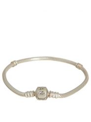 Pandora Srebrna bransoletka rozmiar: 15 cm. Szare bransoletki Pandora, srebrne. Za 230.95 zł.