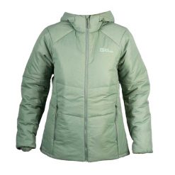 Kurtka Damska Bergland. Zielone kurtki Jack Wolfskin, m, bez wzorów, z materiału, z kapturem. Za 589.99 zł.