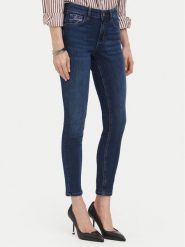 Liu Jo Jeansy UF6013 D0356 Granatowy Skinny Fit. Niebieskie jeansy Liu Jo, bez wzorów, z jeansu. Za 559.99 zł.