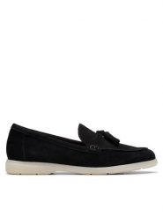 Clarks Mokasyny Narini Edge 26181450 Czarny. Czarne mokasyny Clarks, bez wzorów, ze skóry. Za 319.99 zł.