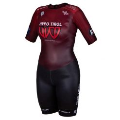 Kombinezon triathlon damski Wicked Aero Racing Team. Czarne kombinezony WICKED, xl, bez wzorów, sportowe, bez kołnierzyka, bez ramiączek. Za 966.00 zł.