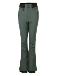 Peak Mountain Softshellowe spodnie narciarskie "Adora" w kolorze khaki rozmiar: XL. Brązowe spodnie dresowe Peak Mountain, bez wzorów. Za 309.65 zł.