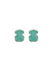 TOUS Kolczyki Icon Color 1000147600 Srebrny. Szare kolczyki tous, srebrne. Za 399.99 zł.